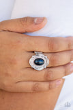 Paparazzi Titanic Twinkle - Blue - Veronica's Jewelry Paradise, LLC