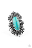 Paparazzi Lotus Oasis - Blue - Veronica's Jewelry Paradise, LLC