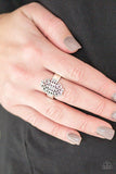Paparazzi Full Of HAUTE Air - Silver - Veronica's Jewelry Paradise, LLC