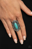 Paparazzi Lotus Oasis - Blue - Veronica's Jewelry Paradise, LLC
