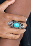 Paparazzi Ego Trippin' - Blue - Veronica's Jewelry Paradise, LLC