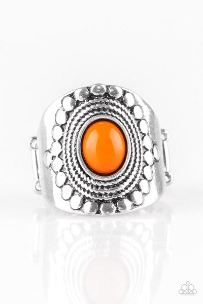 Paparazzi ZEN To One - Orange - Veronica's Jewelry Paradise, LLC