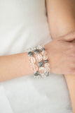Paparazzi Crystal Charisma - White - Veronica's Jewelry Paradise, LLC