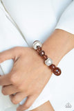 Paparazzi Ice Ice-Breaker - Brown - Veronica's Jewelry Paradise, LLC