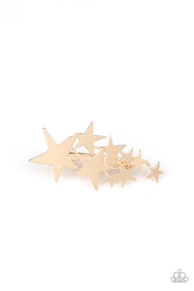 Paparazzi She STAR-ted It! - Gold - Veronica's Jewelry Paradise, LLC