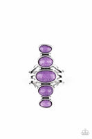 Paparazzi Stone Sublime - Purple - Veronica's Jewelry Paradise, LLC