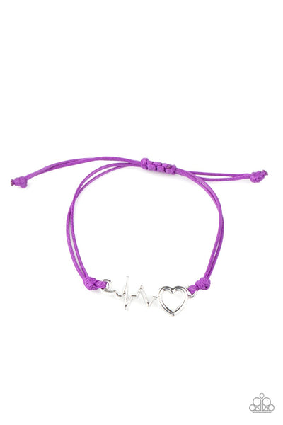 Paparazzi Cardiac Couture - Purple - Veronica's Jewelry Paradise, LLC
