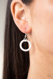 Paparazzi HOOP du Jour - White - Veronica's Jewelry Paradise, LLC