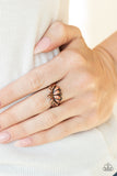 Paparazzi Lotus Crowns - Copper - Veronica's Jewelry Paradise, LLC