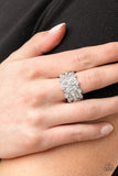 Paparazzi Metro Motivation- White - Veronica's Jewelry Paradise, LLC