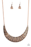 Paparazzi Metallic Mechanics - Copper - Veronica's Jewelry Paradise, LLC