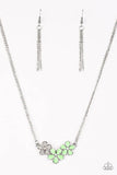 Paparazi Hibiscus Haciendas - Green - Veronica's Jewelry Paradise, LLC