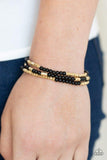 Paparazzi Micro Beading - Black - Veronica's Jewelry Paradise, LLC
