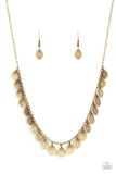 Paparazzi Dainty DISCovery - Brass - Veronica's Jewelry Paradise, LLC