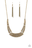 Paparazzi Stick To The ARTIFACTS - Brass - Veronica's Jewelry Paradise, LLC