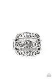 Paparazzi FRILLED To Be Here - Silver - Veronica's Jewelry Paradise, LLC