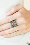Paparazzi FRILLED To Be Here - Silver - Veronica's Jewelry Paradise, LLC