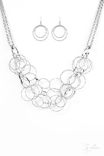 Rebellion - Paparazzi Zi Necklace Silver Rings - Veronica's Jewelry Paradise, LLC