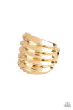 Paparazzi HIT'EM Where It Hurts- Gold - Veronica's Jewelry Paradise, LLC