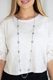 Paparazzi Glassy Glamorous - Blue - Veronica's Jewelry Paradise, LLC