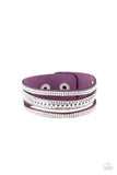 Paparazzi Rollin' In Rhinestones - Purple - Veronica's Jewelry Paradise, LLC