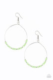 Paparazzi  PRIZE WINNING SPARKLE EARRINGS - GREEN - Veronica's Jewelry Paradise, LLC