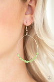 Paparazzi  PRIZE WINNING SPARKLE EARRINGS - GREEN - Veronica's Jewelry Paradise, LLC