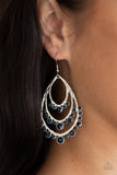 Paparazzi Break Out In TIERS - Blue - Veronica's Jewelry Paradise, LLC