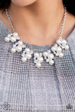 Paparazzi Renown Refinement - White - Veronica's Jewelry Paradise, LLC