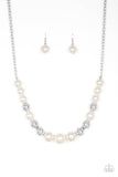 Paparazzi Take Note - White - Veronica's Jewelry Paradise, LLC