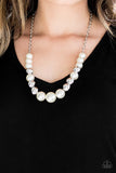 Paparazzi Take Note - White - Veronica's Jewelry Paradise, LLC