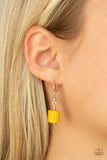 Paparazzi Necklace Tranquil Trendsetter - Yellow - Veronica's Jewelry Paradise, LLC
