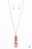 Paparazzi Crystal Cascade - Orange - Veronica's Jewelry Paradise, LLC