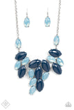 Paparazzi Date Night Nouveau - Blue - Veronica's Jewelry Paradise, LLC