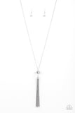 Paparazzi Socialite Of The Season- Silver - Veronica's Jewelry Paradise, LLC
