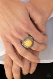 Paparazzi Evolutionary Essence - Yellow - Veronica's Jewelry Paradise, LLC