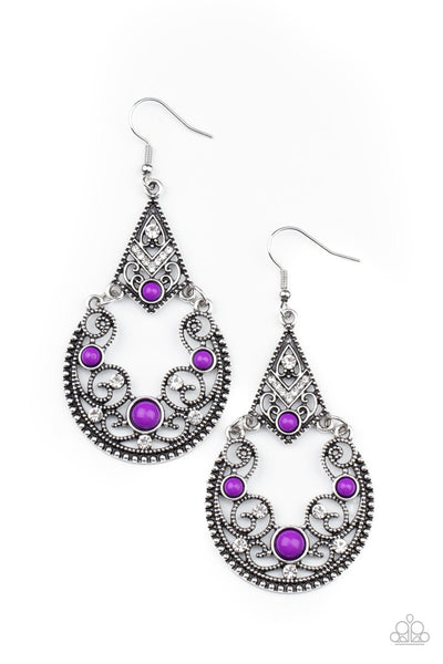 Paparazzi Bohemian Ball -  Purple - Veronica's Jewelry Paradise, LLC