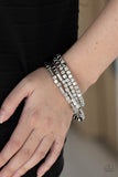 Paparazzi Metro Materials - Silver - Veronica's Jewelry Paradise, LLC