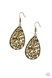 Paparazzi GLOW With The Flow - Brass - Veronica's Jewelry Paradise, LLC