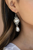 Paparazzi Icy Shimmer - White - Veronica's Jewelry Paradise, LLC