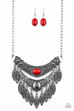 Paparazzi Island Queen - Red - Veronica's Jewelry Paradise, LLC