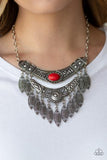 Paparazzi Island Queen - Red - Veronica's Jewelry Paradise, LLC