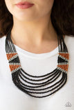 Paparazzi Kickin It Outback - Black - Veronica's Jewelry Paradise, LLC