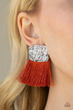 Paparazzi Plume Bloom - Orange - Veronica's Jewelry Paradise, LLC
