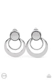 Paparazzi Refined Ruffles - Silver - Veronica's Jewelry Paradise, LLC