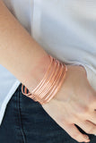 Paparazzi HAUTE Wired - Copper - Veronica's Jewelry Paradise, LLC