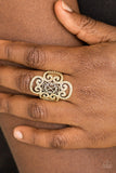 Paparazzi Regal Regalia - Brass - Veronica's Jewelry Paradise, LLC