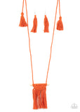 Paparazzi Between You and MACRAME - Orange - Veronica's Jewelry Paradise, LLC