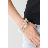Paparazzi Downtown Dazzle - White - Veronica's Jewelry Paradise, LLC