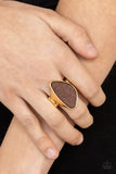 Paparazzi Perfectly Petrified - Gold - Veronica's Jewelry Paradise, LLC